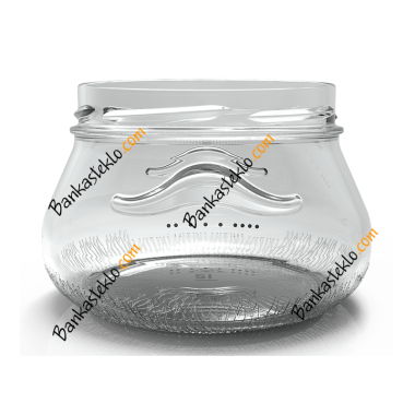 Банка стеклянная твист 640 мл то 100 мм Икорная пак 8 шт|