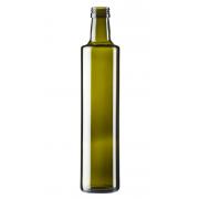 Пляшка скляна Доріка 500 мл оливкова |28 шт|