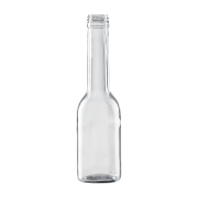 Пляшка скляна 200 мл то 28 мм високе горло (упаковка 32 шт)