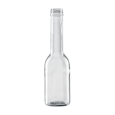 Пляшка скляна 200 мл то 28 мм високе горло