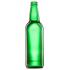 Пляшка скляна Beer Classic зелена 500 мл. |пак 24 шт|