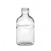 Бутылка 0,100 л. Фляга / Plaska / Flask 100 мл (Упаковка 48 шт)