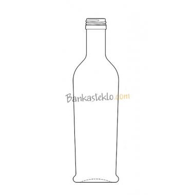 Пляшка скляна соус/оцет 500 мл 31.5 STD (упаковка 24 шт)