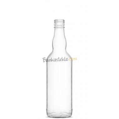 Пляшка скляна Монополь 500 мл/Monopol 500 ml (пак 24 шт)