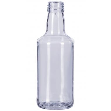 Пляшка скляна Монополь 250 мл / Monopol 250 ml (пак 28 шт)